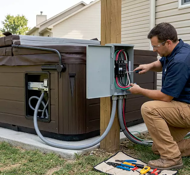 Professional Hot Tub Electrical Installation: Your Local Spa Wiring Team in Riverview, FL